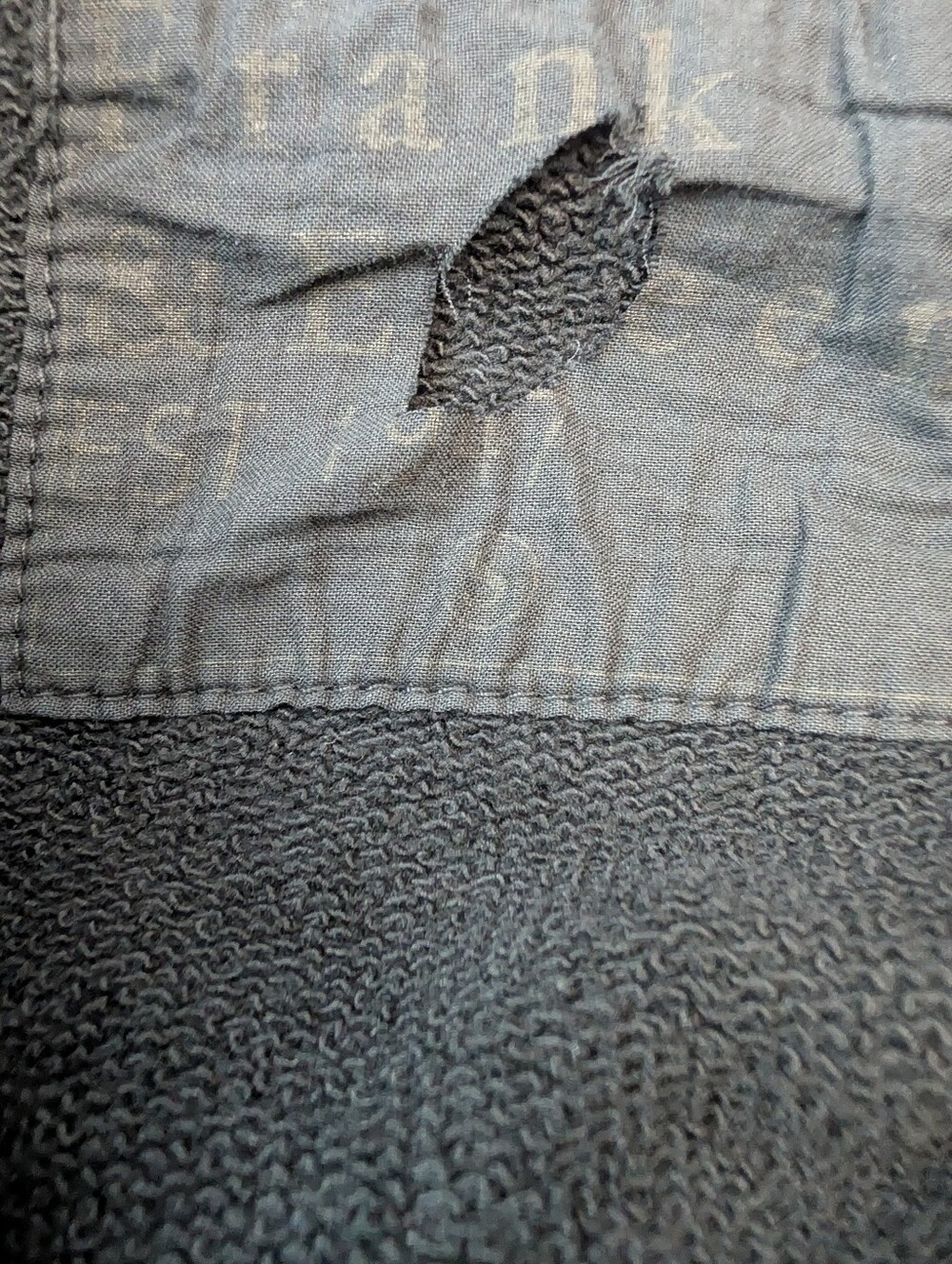 Frank & Eileen Bella Italian Sweatpant British Royal Navy Small Triple Fleece - Picture 10 of 11